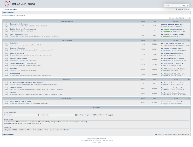DebianUserForums