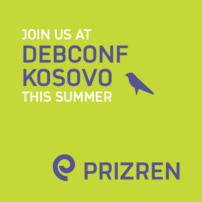 DebConf22 starts today in Prizren