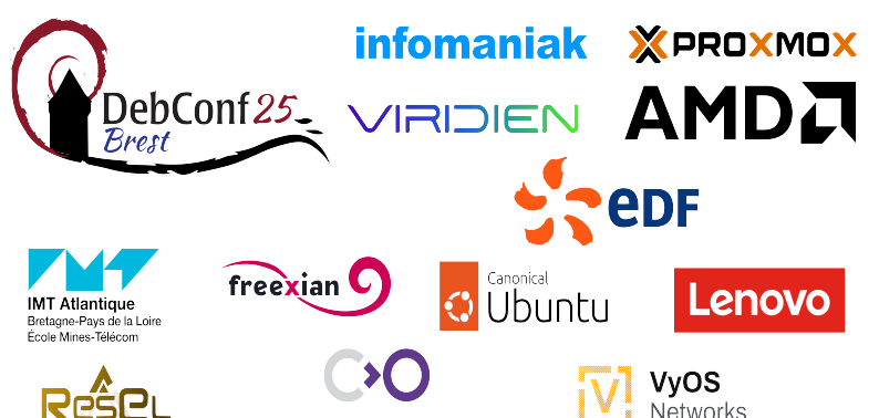 DebConf25 logo