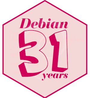 Debian 31 years by Daniel Lenharo